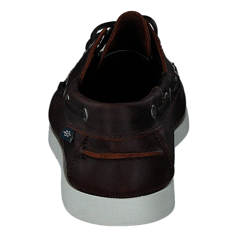 2-eye Lth Dark Brown/crazy