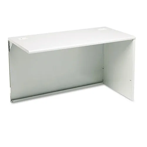 38000 Series Return Shell, Left, 60w X 24d X 29.5h, Mahogany/charcoal
