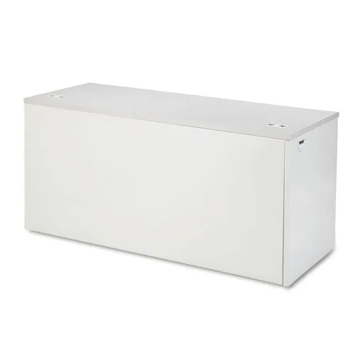 38000 Series Return Shell, Left, 60w X 24d X 29.5h, Mahogany/charcoal