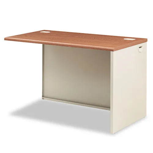 38000 Series Return Shell, Left, 60w X 24d X 29.5h, Mahogany/charcoal