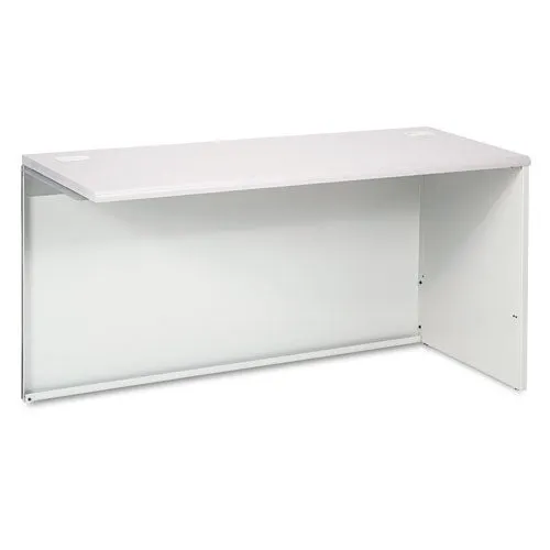 38000 Series Return Shell, Left, 60w X 24d X 29.5h, Mahogany/charcoal
