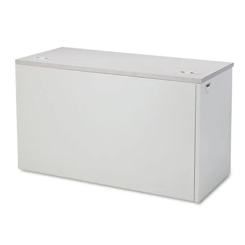 38000 Series Return Shell, Left, 60w X 24d X 29.5h, Mahogany/charcoal