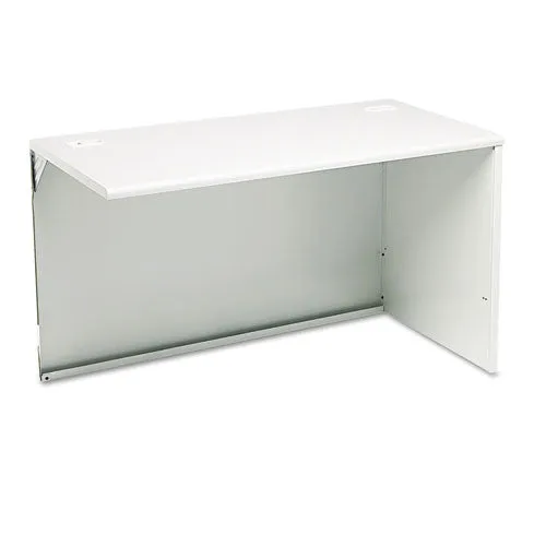 38000 Series Return Shell, Left, 60w X 24d X 29.5h, Mahogany/charcoal