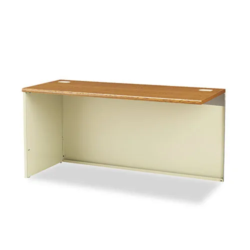 38000 Series Return Shell, Left, 60w X 24d X 29.5h, Mahogany/charcoal