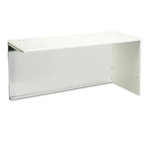 38000 Series Return Shell, Left, 60w X 24d X 29.5h, Mahogany/charcoal
