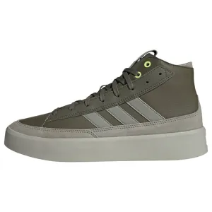 Adidas Znsored High Top Sneakers, Stone/Khaki