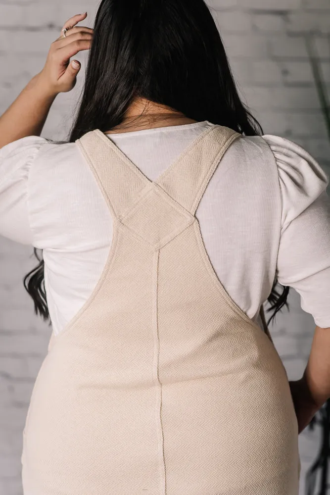 Angel Eyes Overall Dress (Curvy)