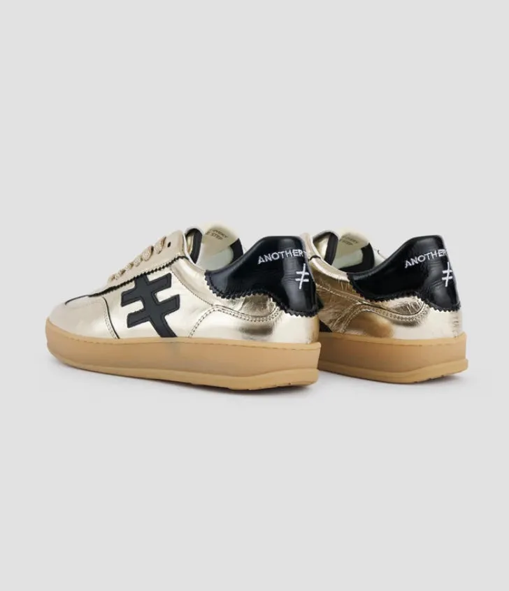 ANOTHER TREND - A032M343 Gold Metallic Trainer [Back Soon]