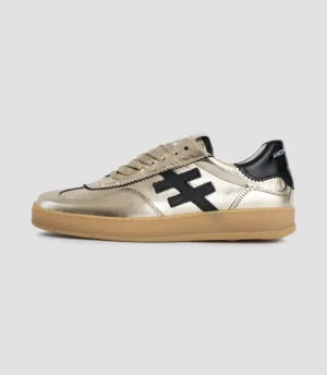 ANOTHER TREND - A032M343 Gold Metallic Trainer [Back Soon]