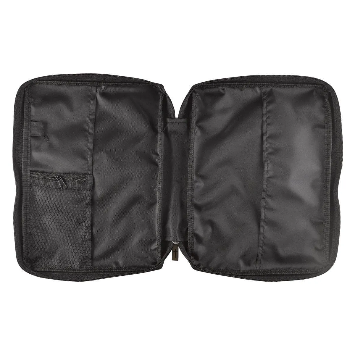 Bible Cover Value Black w/Fish