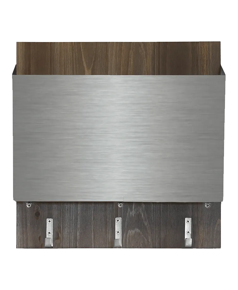 Brushed Silver File Holder