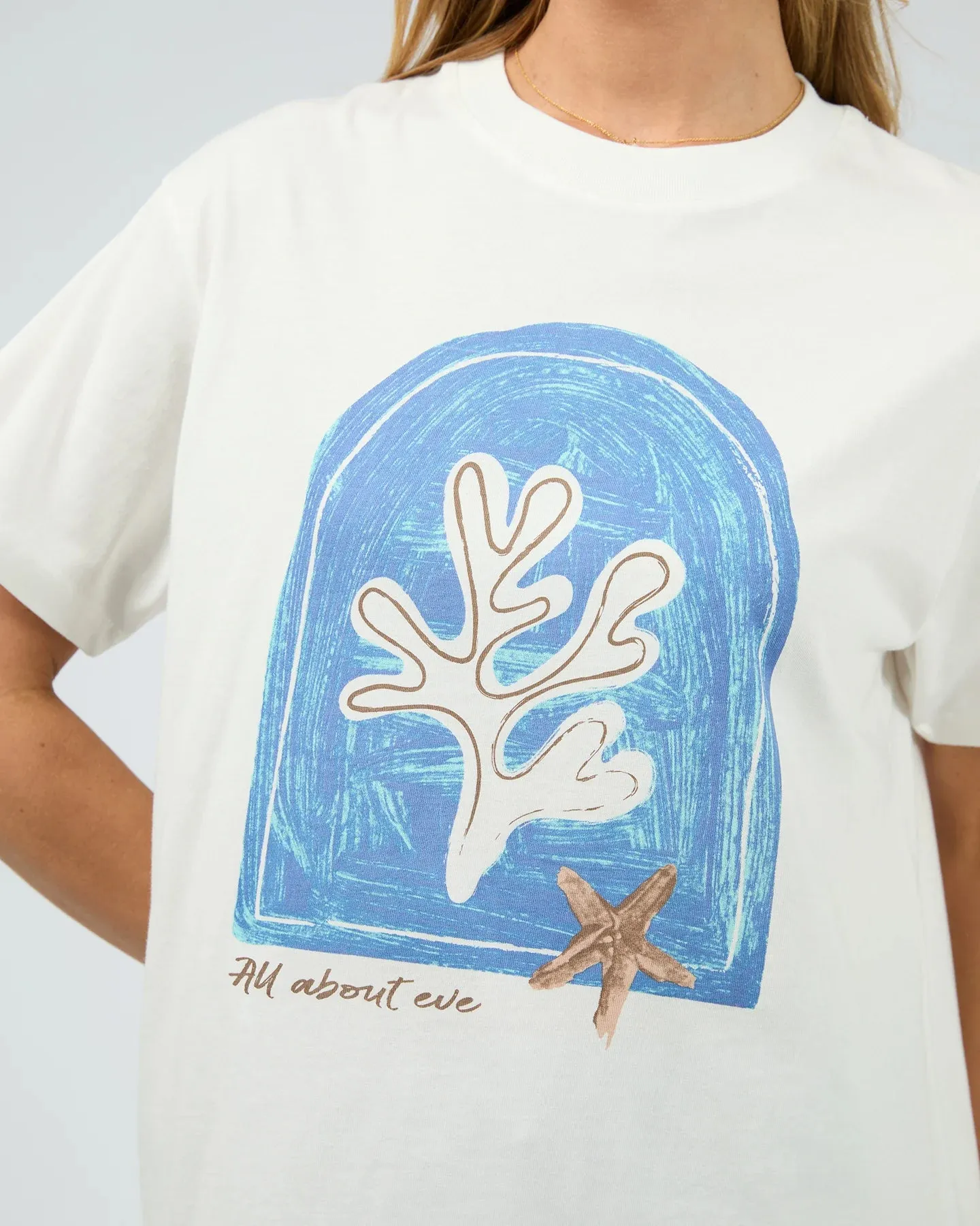 Coral Oversized Tee