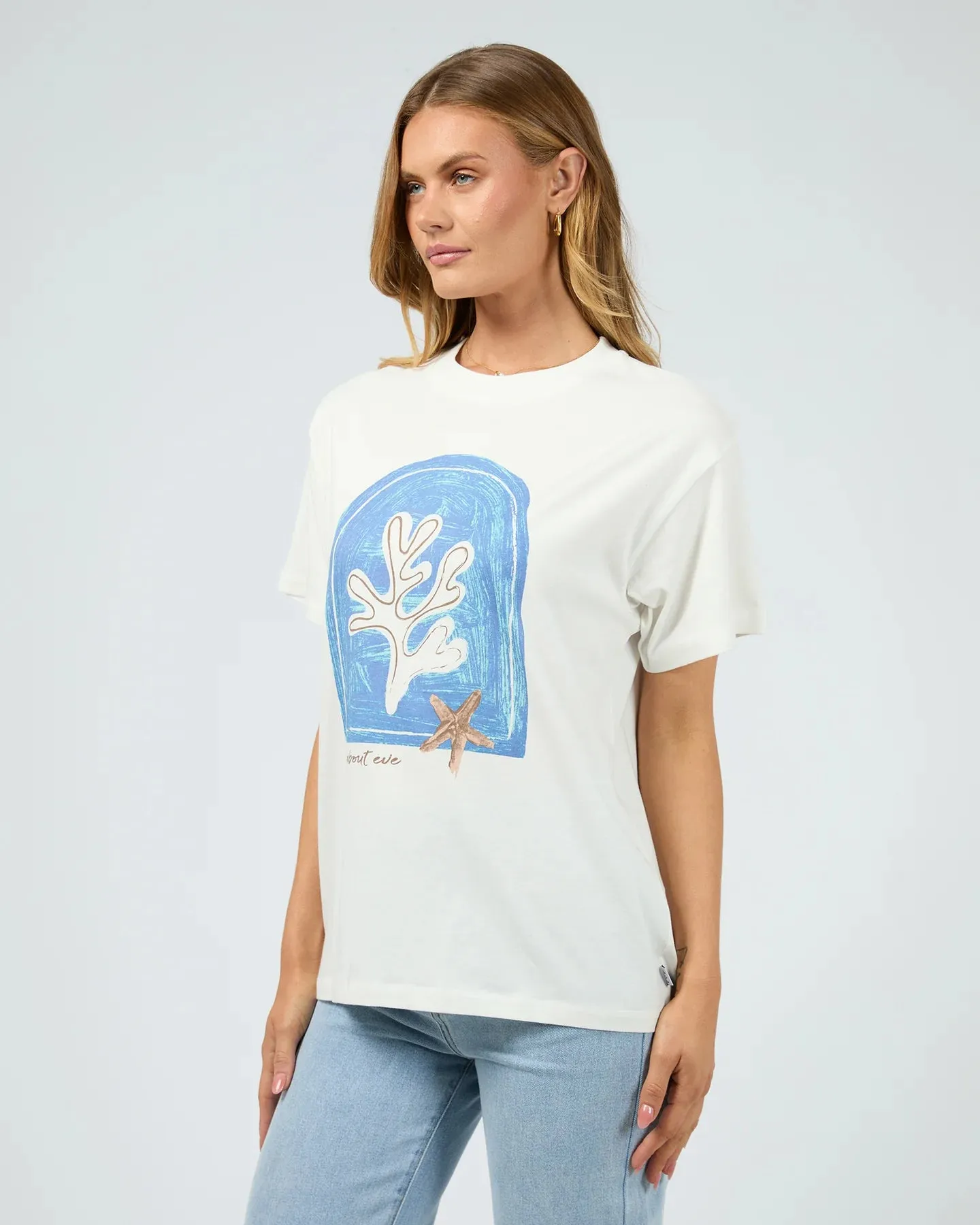 Coral Oversized Tee