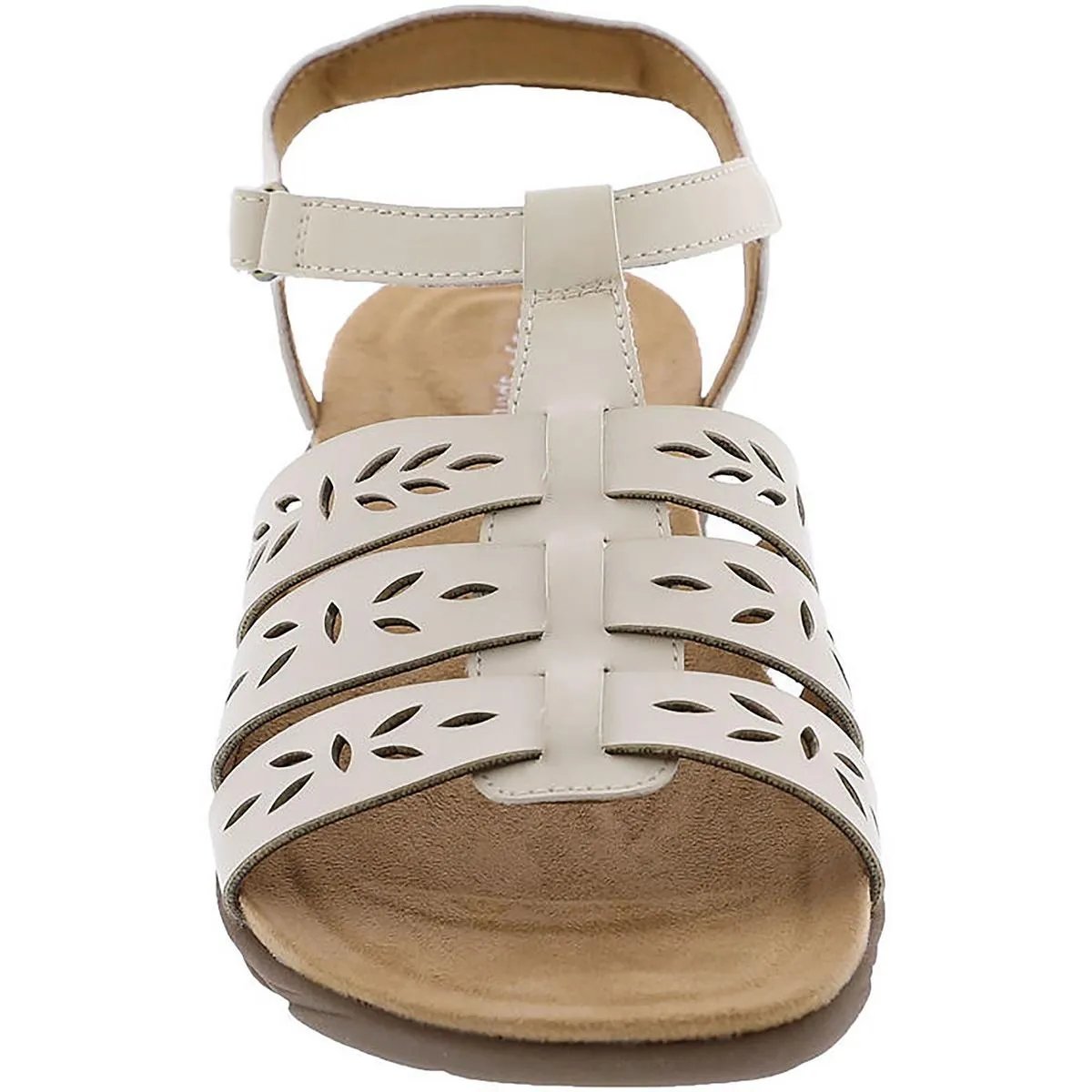 Easy Spirit Womens Luisa 3 Adjustable Open Toe Slingback Sandals