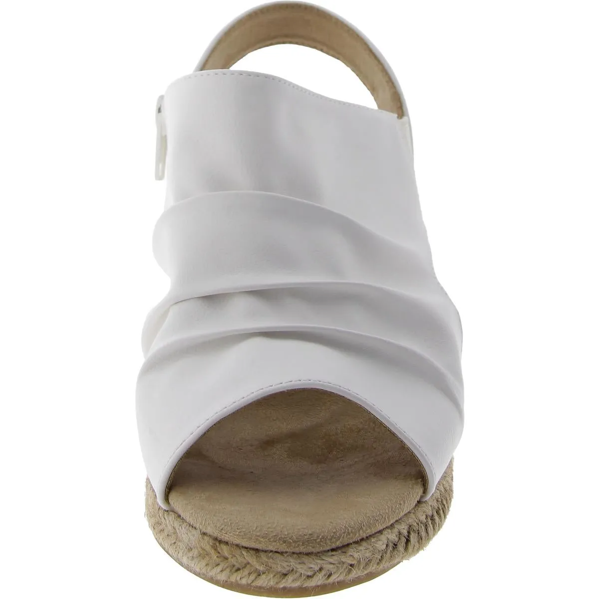 Easy Street Womens Sling Back Wedge Wedge Sandals