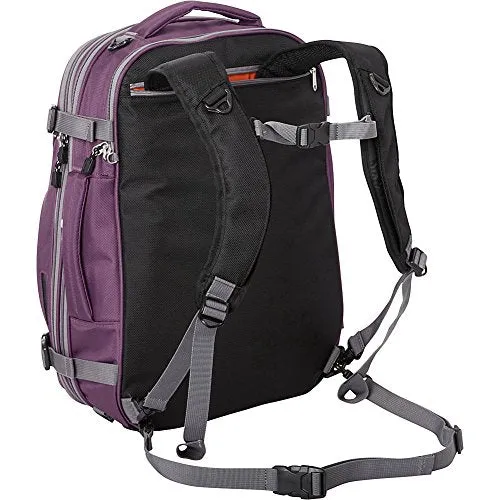 eBags TLS Mother Lode Weekender Junior 19" Carry-On Travel Backpack - Fits Up to 17.5" Laptop - (Eggplant)
