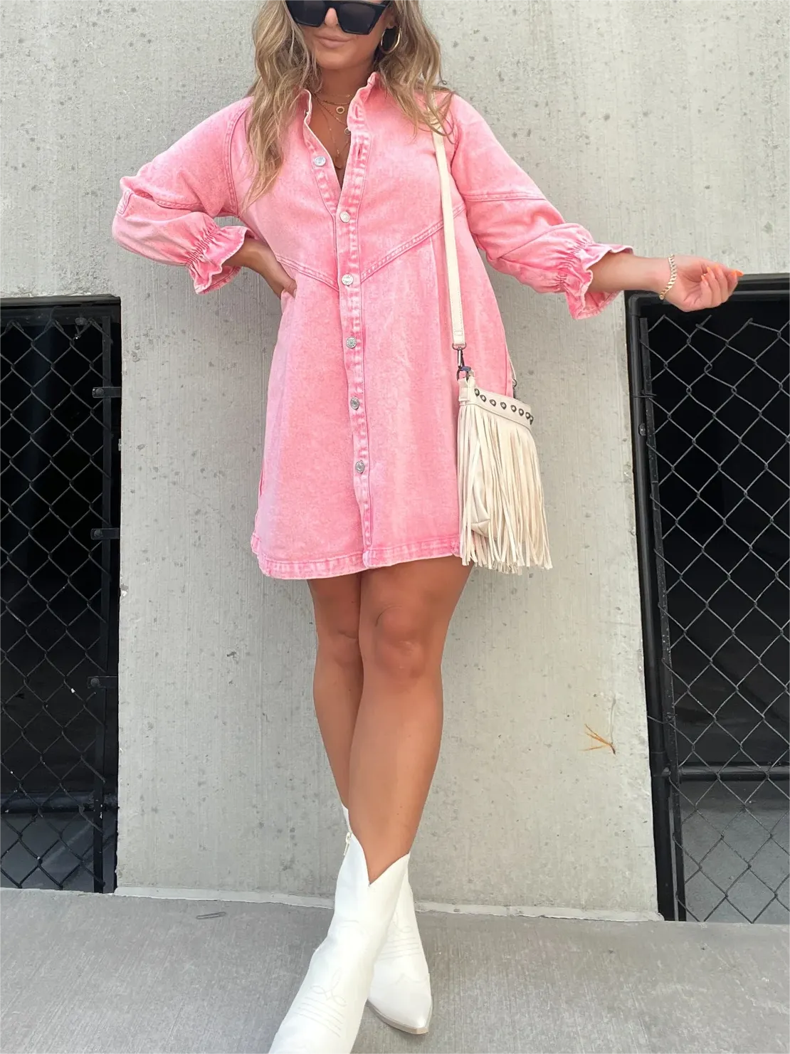 Eliana - Relaxed Denim Dress