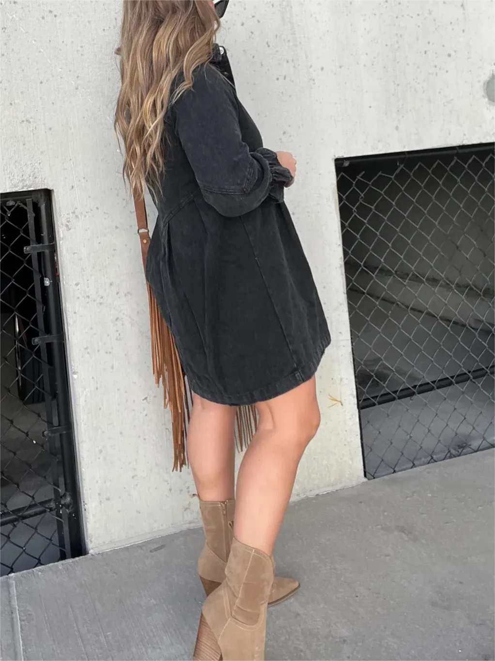 Eliana - Relaxed Denim Dress
