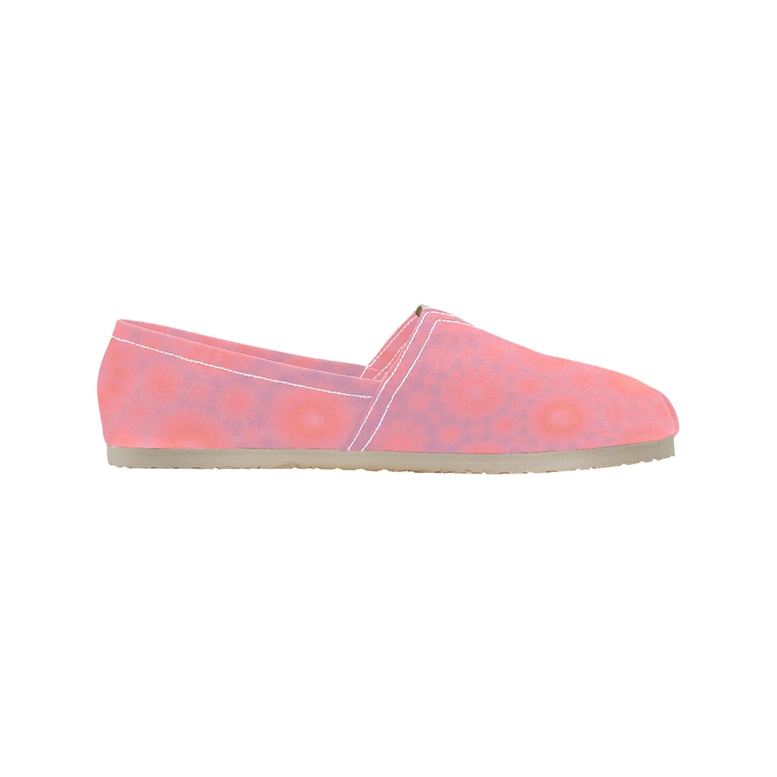 Espadrilles Canvas Sunset on the Rocks Pink