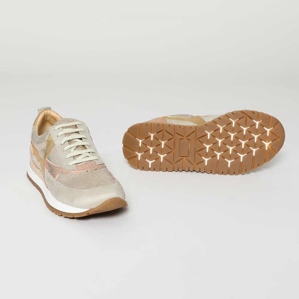 Esska Cinda Vegan Trainers in Metallic