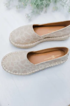 FINAL SALE Mave Leopard Espadrille Shoes