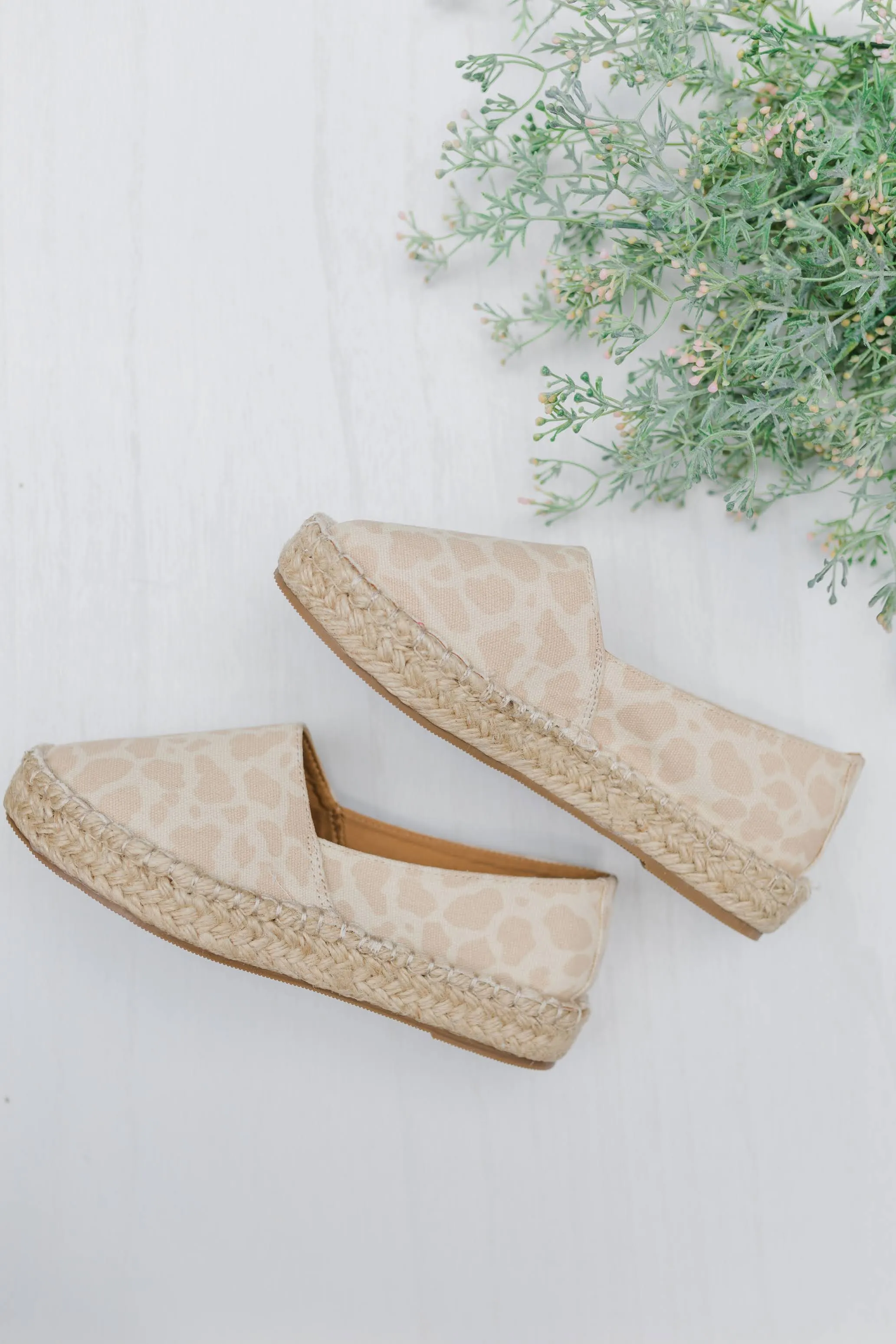 FINAL SALE Mave Leopard Espadrille Shoes