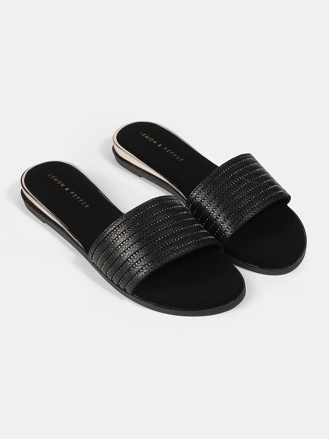 Flat Slider-Black