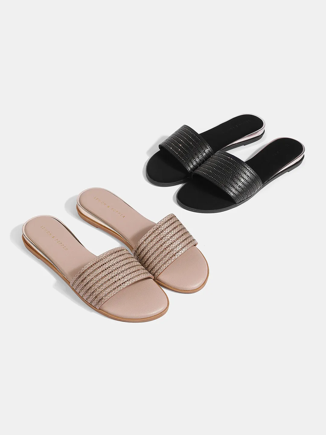 Flat Slider-Black