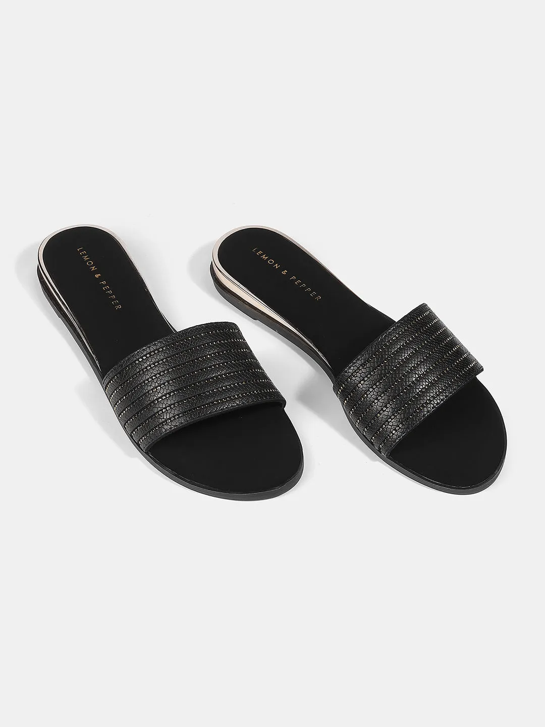 Flat Slider-Black