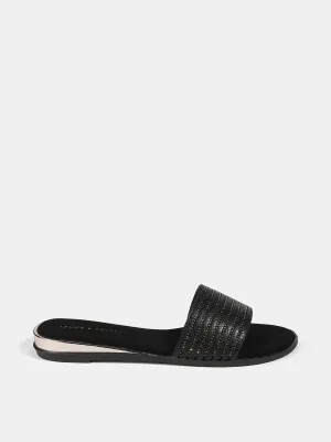 Flat Slider-Black