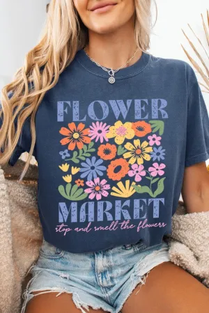 FLOWER MARKET GRAPHIC TEE