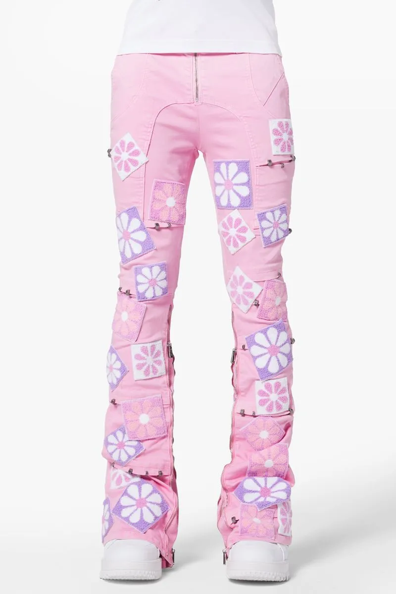 French Rose Flowers Denim (French-Rose-Flowers-Denim)