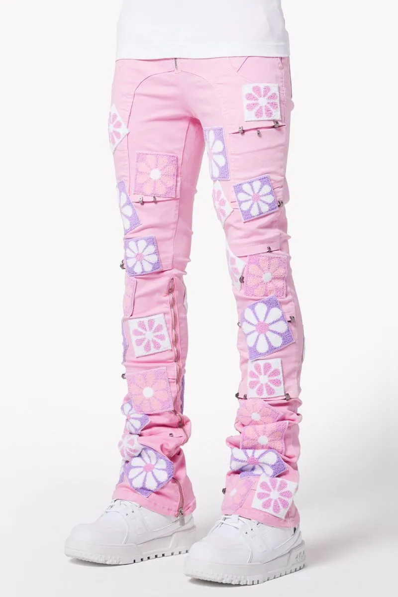 French Rose Flowers Denim (French-Rose-Flowers-Denim)