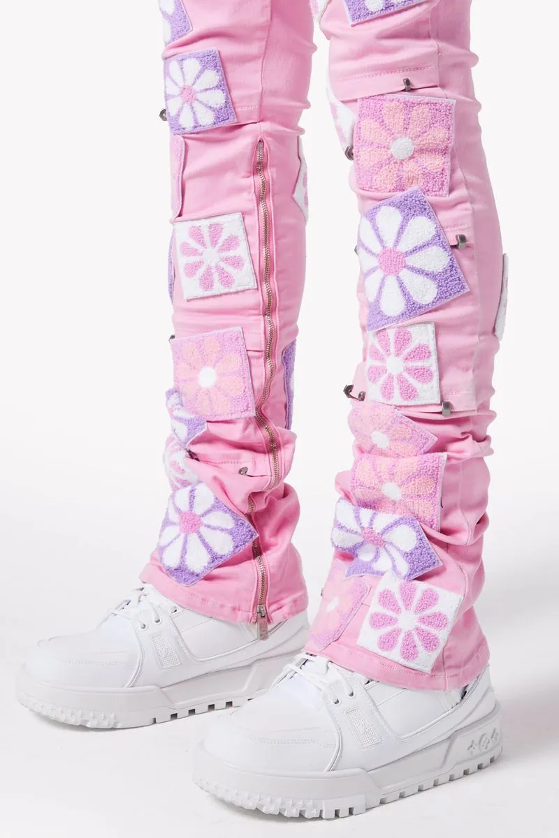 French Rose Flowers Denim (French-Rose-Flowers-Denim)