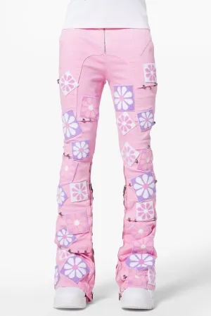 French Rose Flowers Denim (French-Rose-Flowers-Denim)