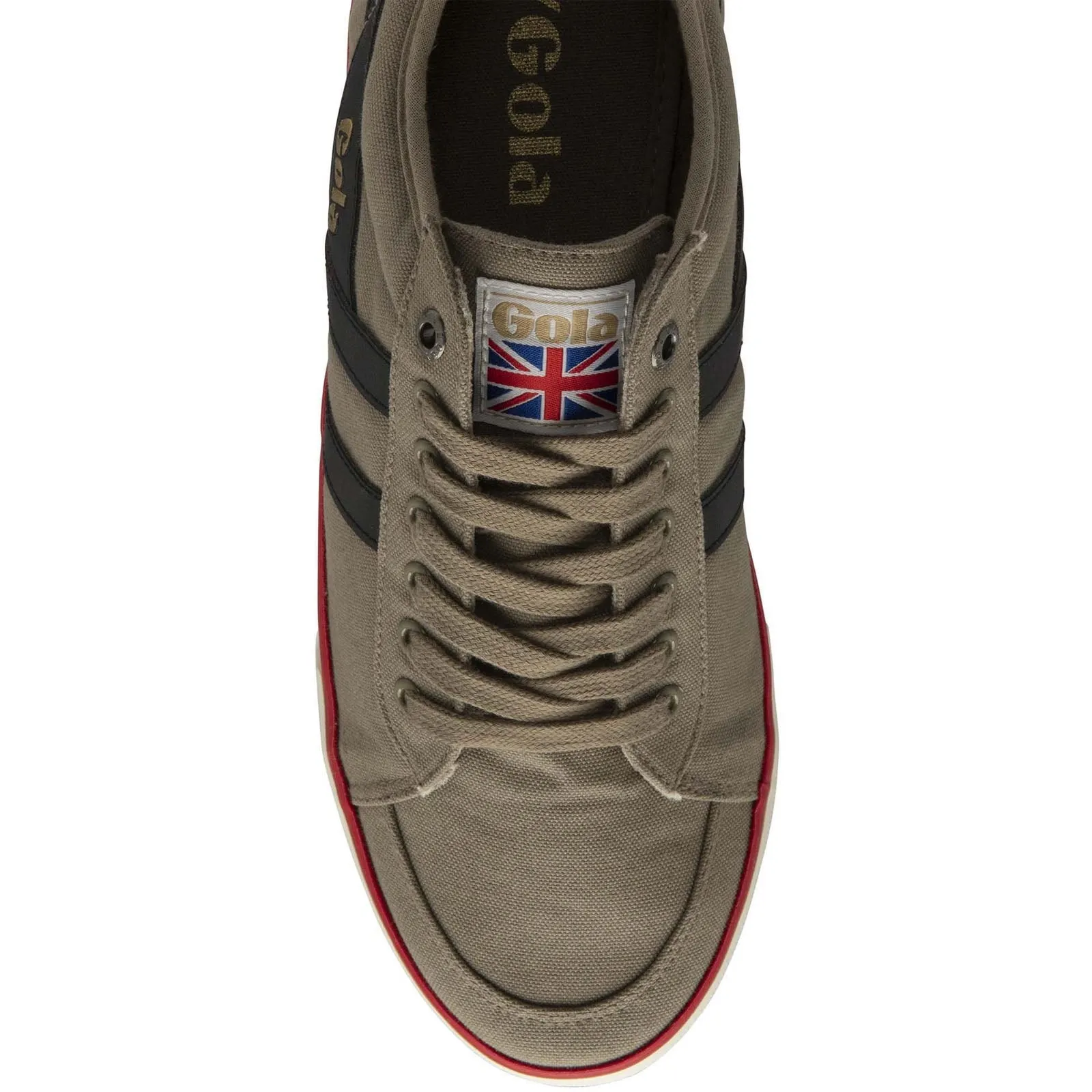 Gola Mens Comet Classic Washed Canvas Plimsoll