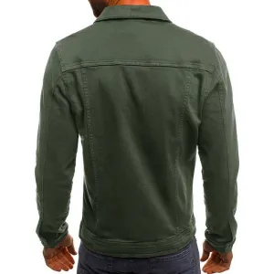 Heren Casual Streetwear Denim Jas