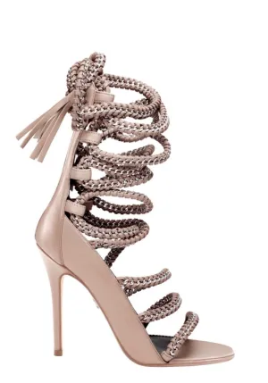 IMENA II NUDE CALF SANDALS