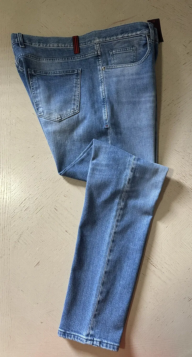 ISAIA Light Wash Jeans Pants Blue size 42 US New $850