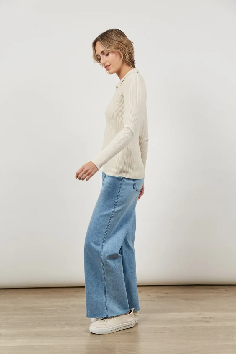 Isle Of Mine - Cosmo Knit Top - Creme