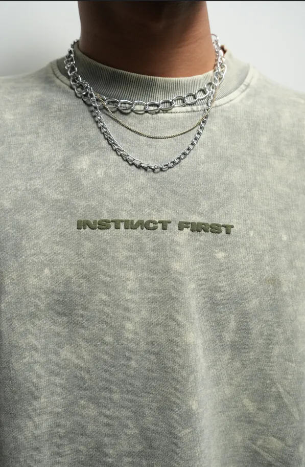 JADE washed oversized T-shirt