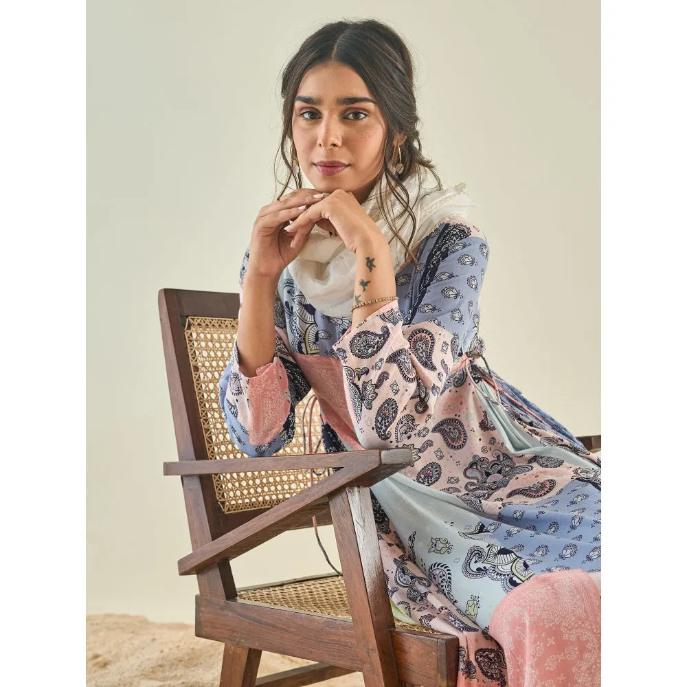 Lahario Dhara Kurta Set Multi-Color (Set Of 2)