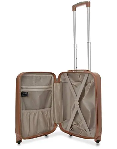 Large Capacity Maximum Allowance 22x14x9 Airline Approved by Delta United Southwest & More Carry On Luggage Bag | Rolling Travel Suitcase | Lightweight Small Hard Shell Trolley | 19.3x14x9in Body Size