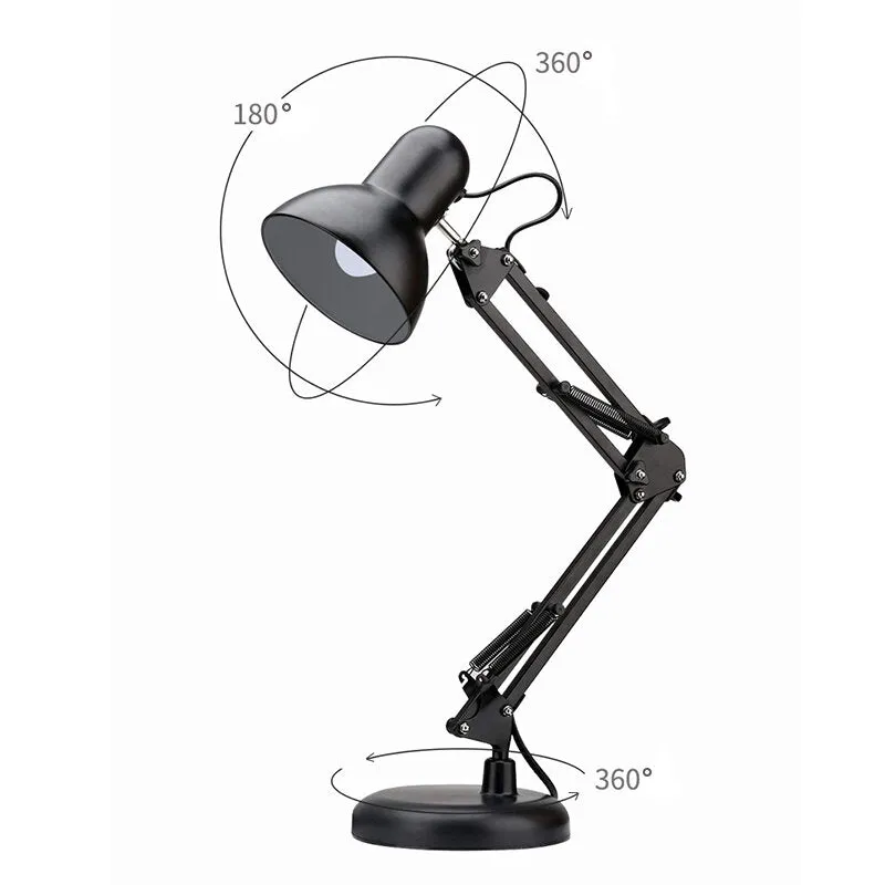LED Desk Lamp - Reading, Work, and Table Lighting - Bulb Not Included