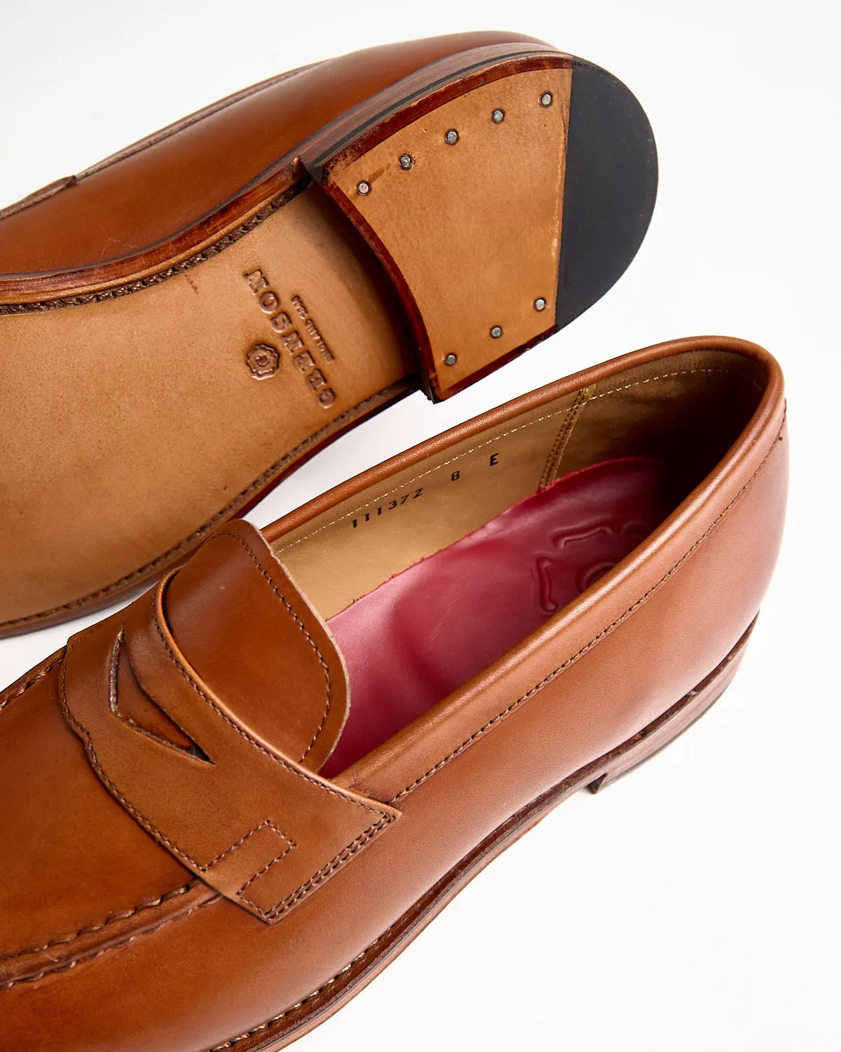 Lloyd 111372 Tan Handpainted Loafers