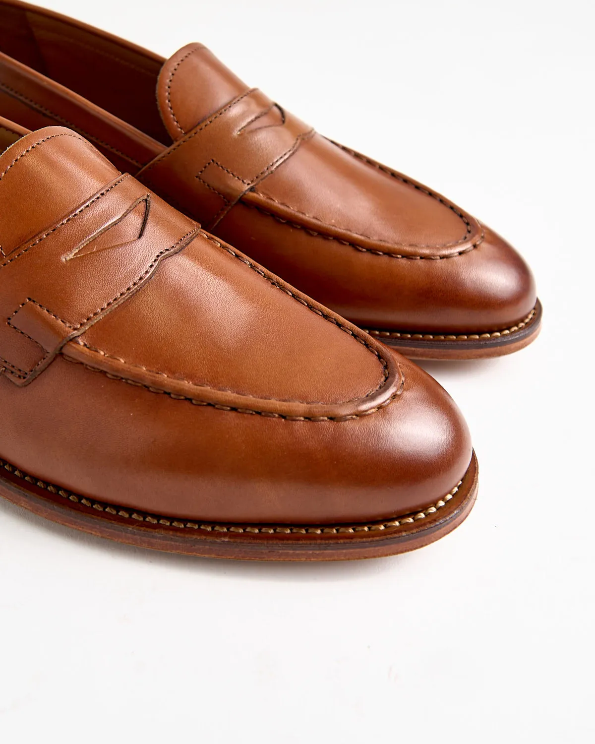 Lloyd 111372 Tan Handpainted Loafers