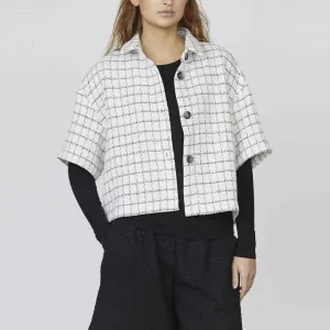 LOVE & DIVINE love1266 skjorte jakke - cream check