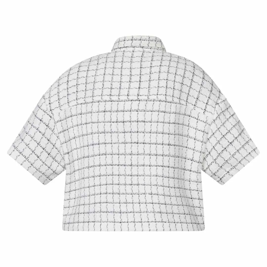 LOVE & DIVINE love1266 skjorte jakke - cream check