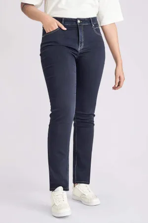 Mac 5040-87-0380L Dark Blue Melanie Forever Denim Jean
