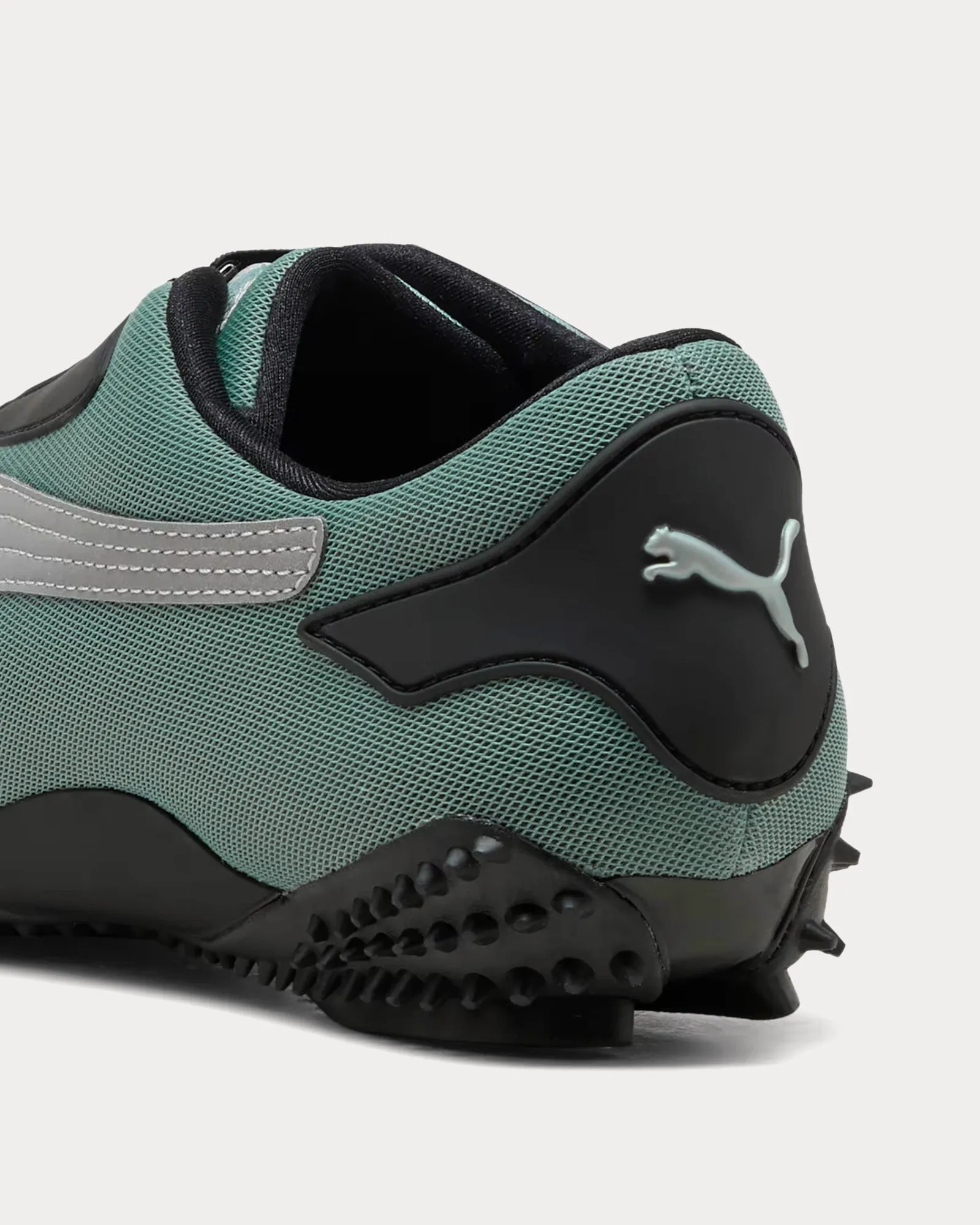 Mostro OG Green Moon / Puma Silver Slip On Sneakers